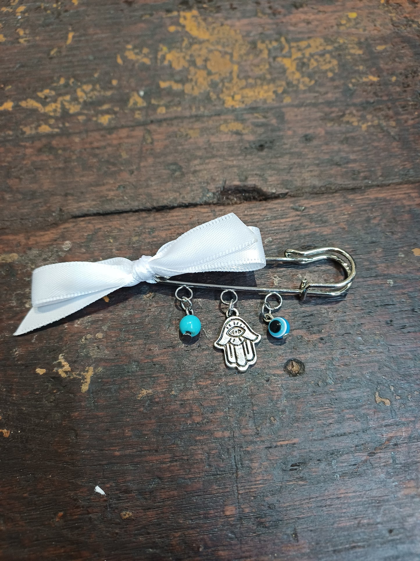 Bay Pin with Hamsa