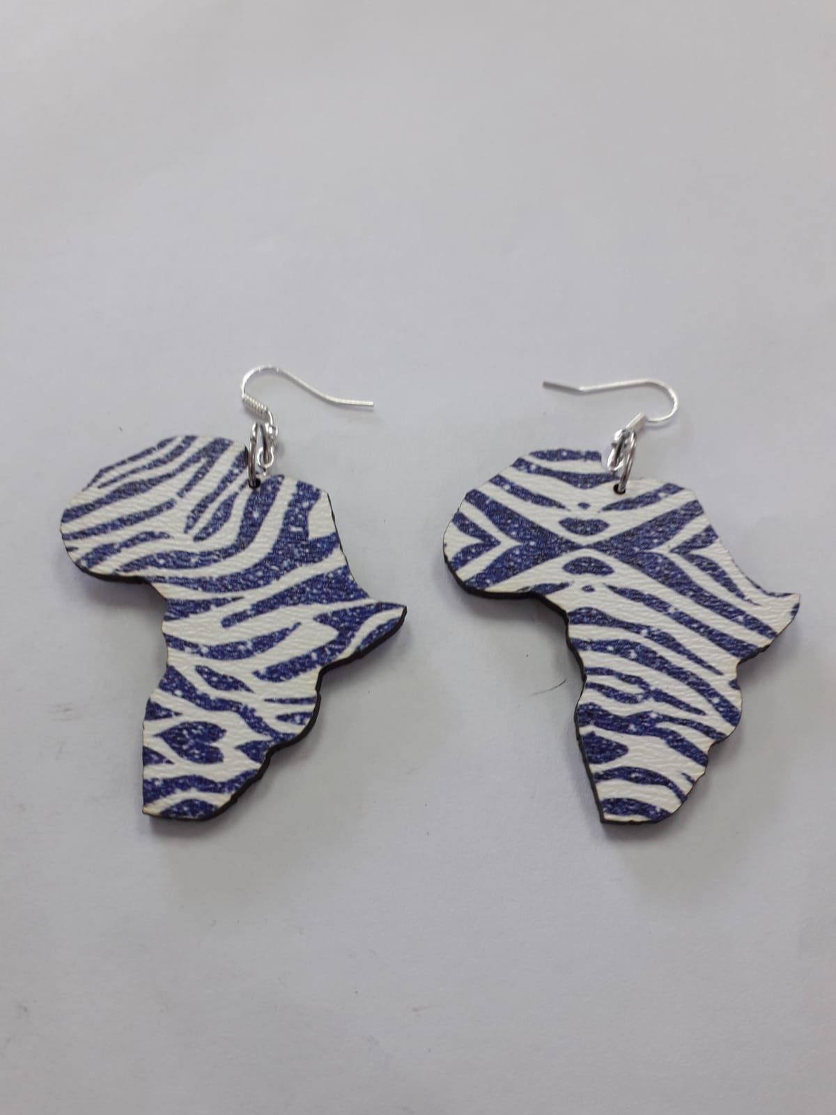 Wooden Africa Earrings