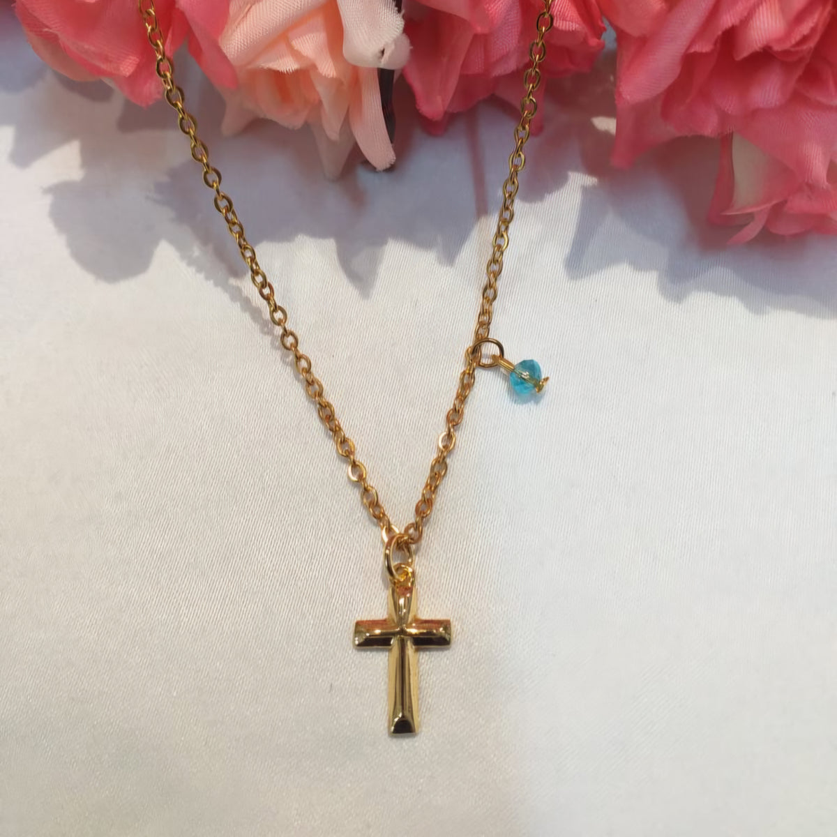 Gold Cross Necklace