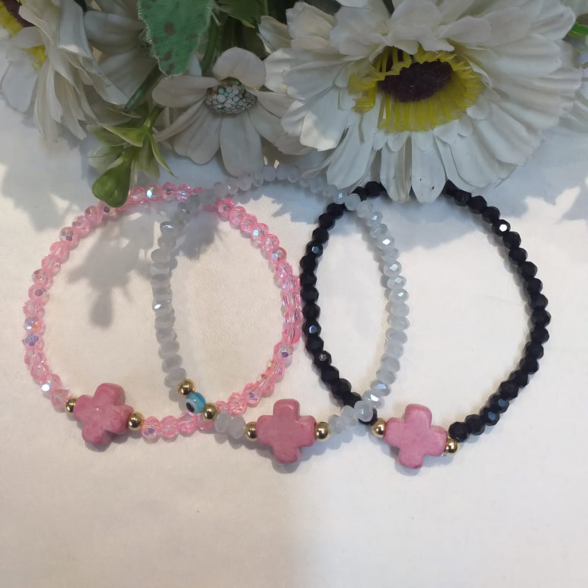 Square Cross Bracelets