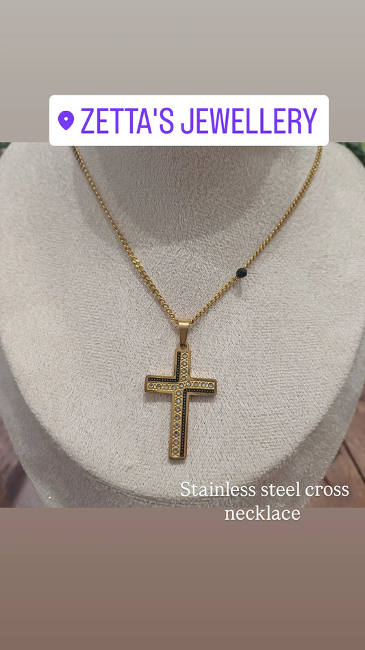 Stainless Steel Cross Necklace