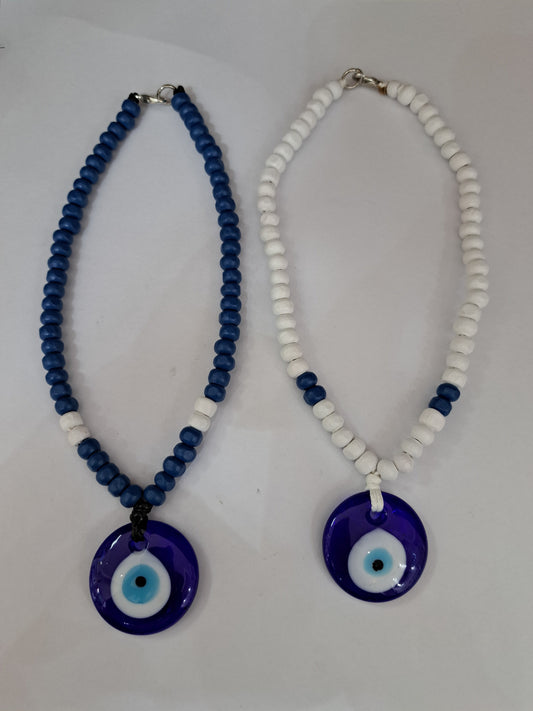 Beaded Car Evil Eye