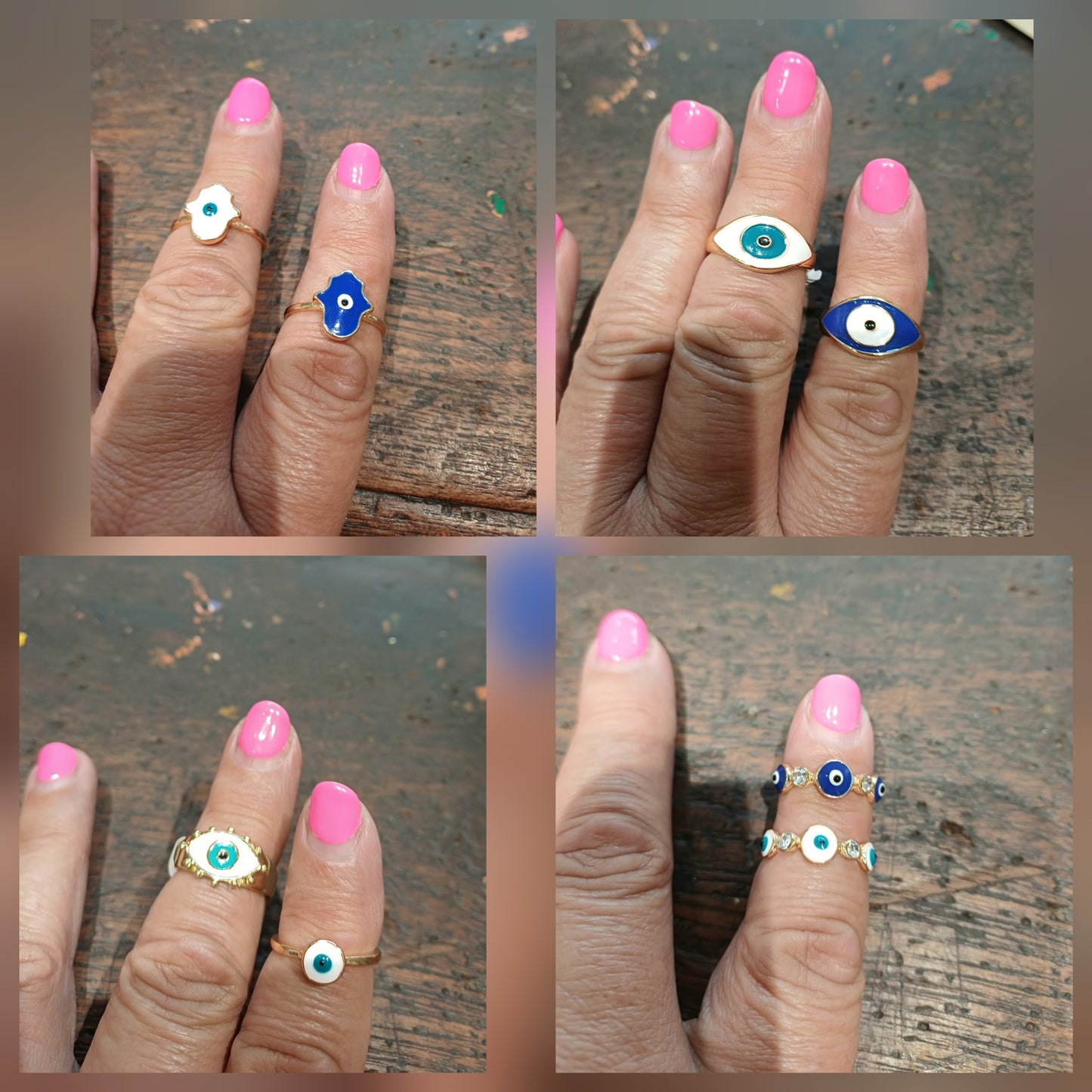 Fashion Evil Eye Rings