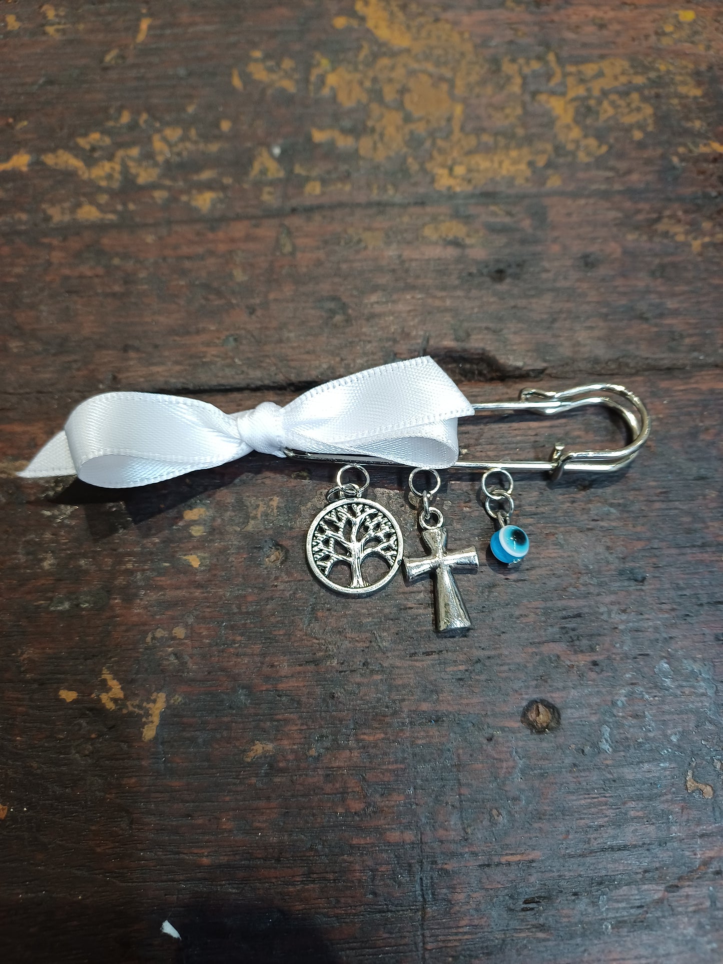 Baby Pins With Cross