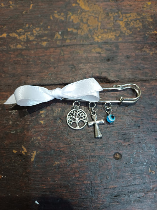 Baby Pins With Cross