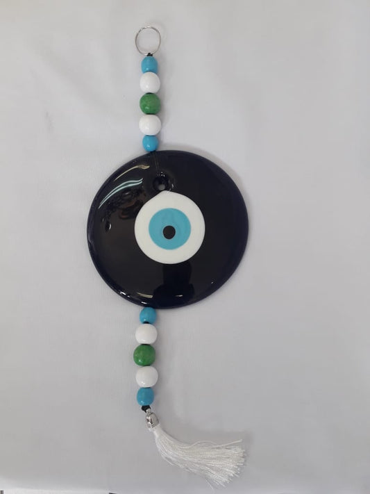 15cm Hanging Glass Evil Eye