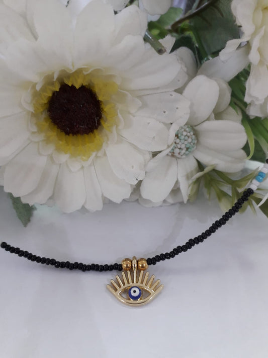 Small Evil Eye Necklace