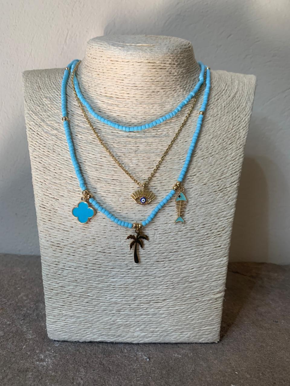 Three Layer Turquoise Necklace Range