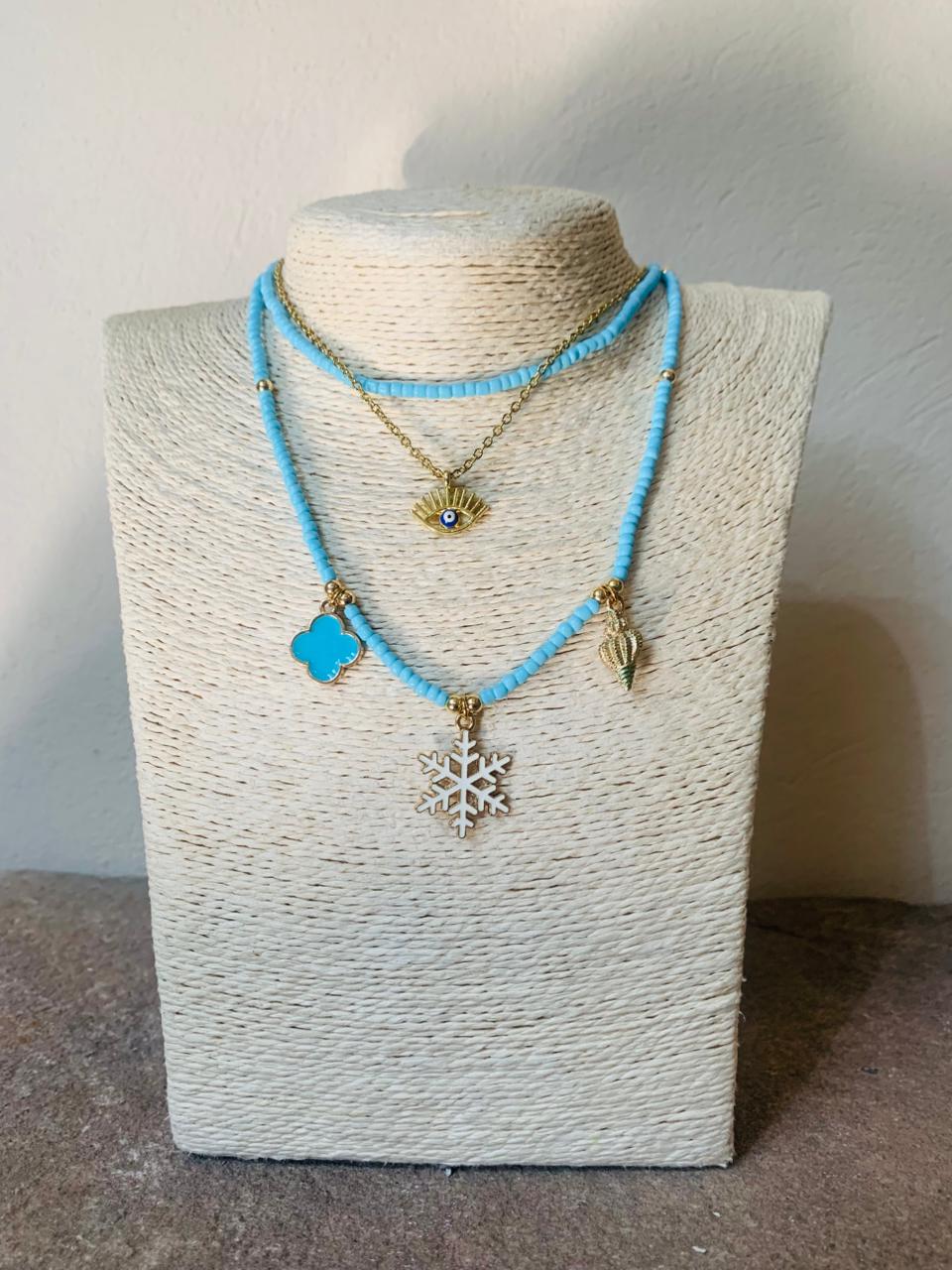 Three Layer Turquoise Necklace Range