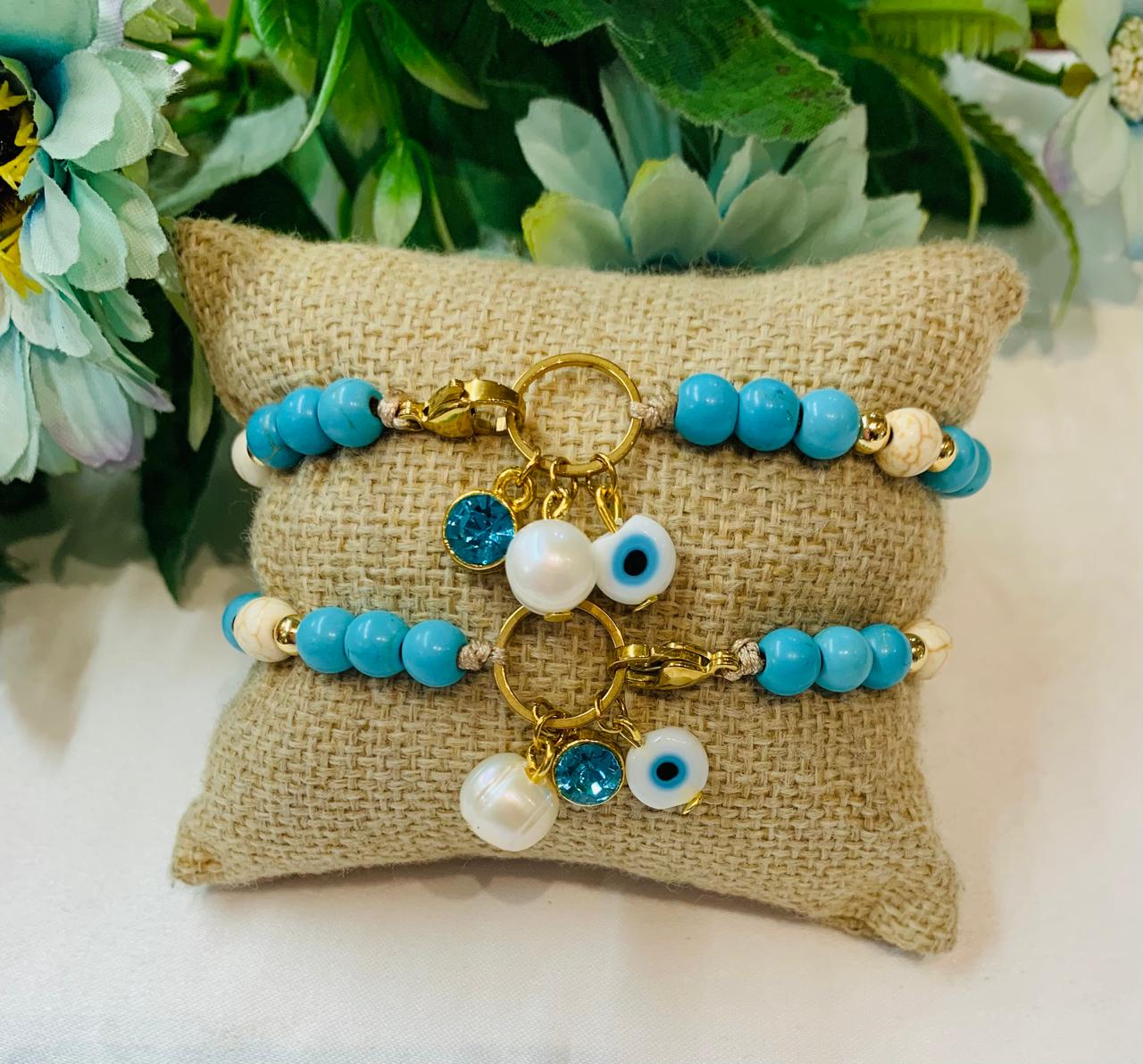 Turquiose Charm Bracelet Range