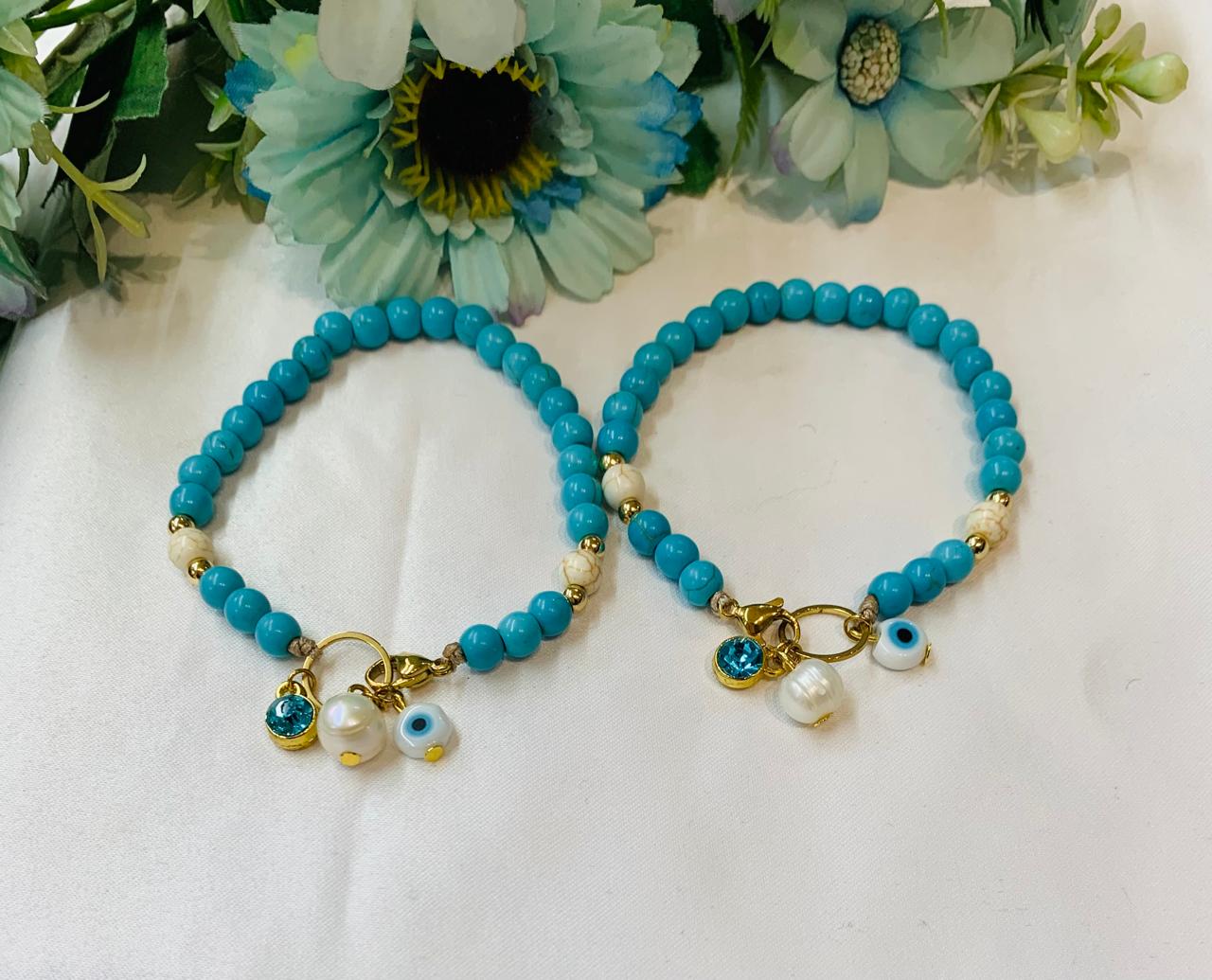 Turquiose Charm Bracelet Range