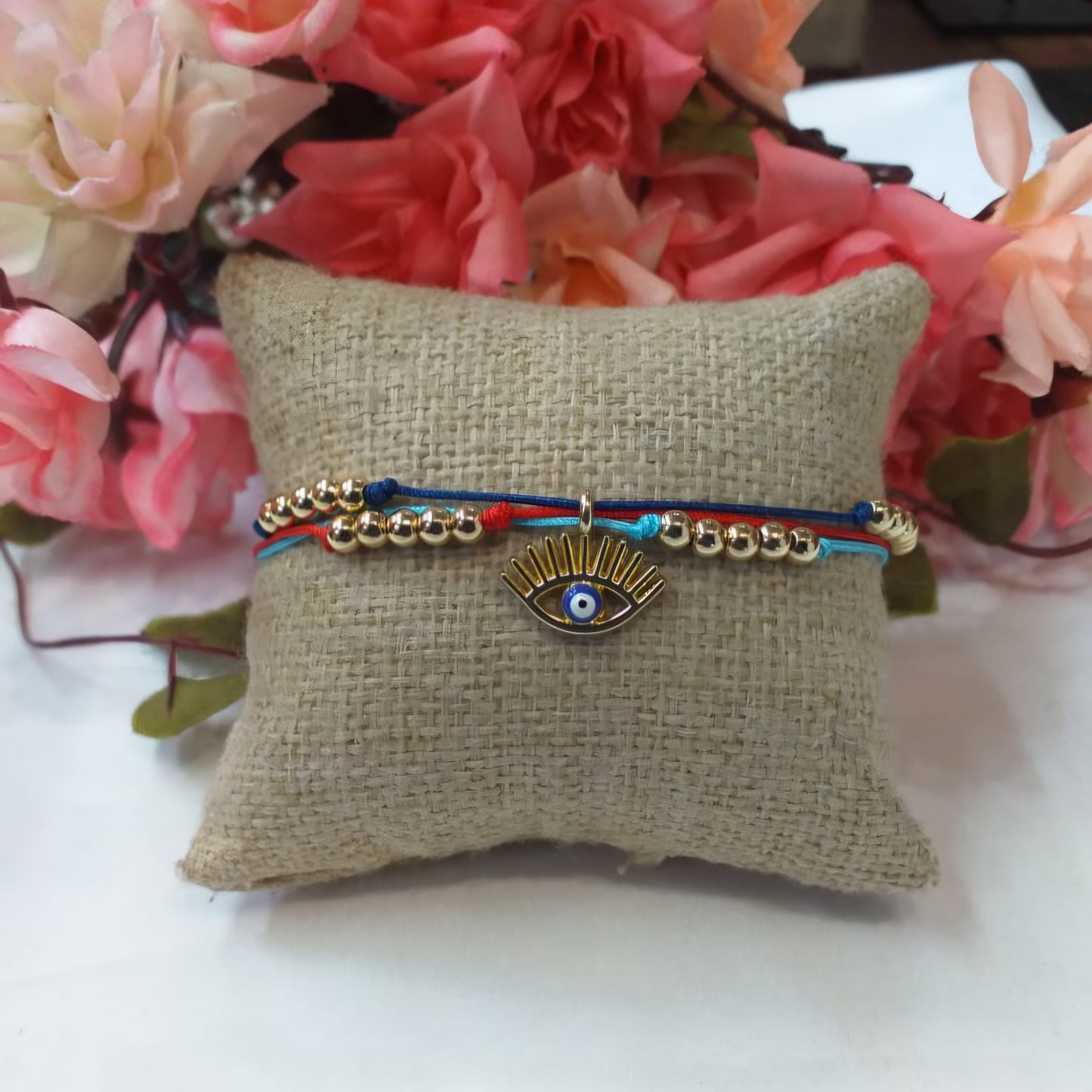 Gold Evil Eye Bracelet