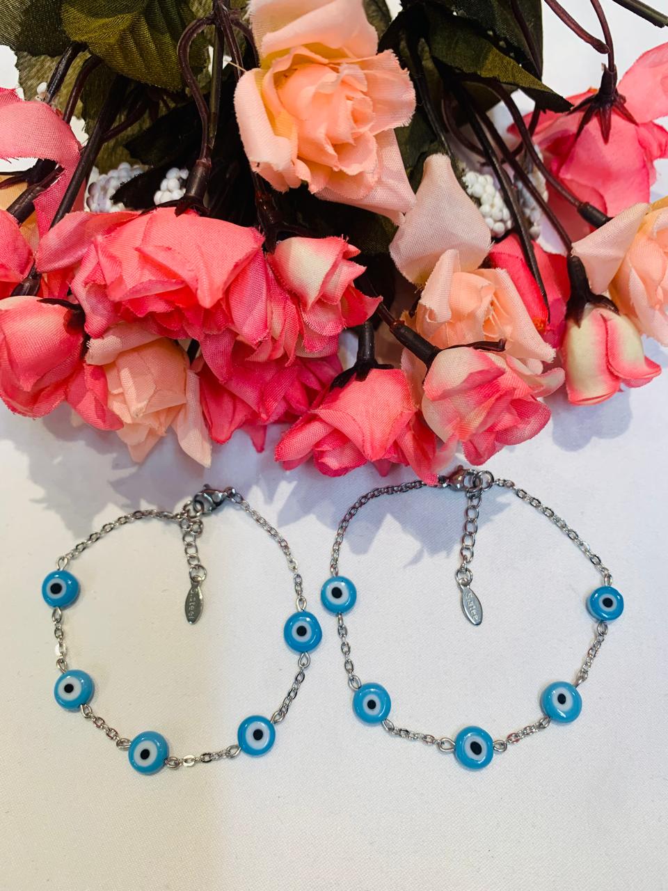 Evil Eye Stainless Steel Bracelets