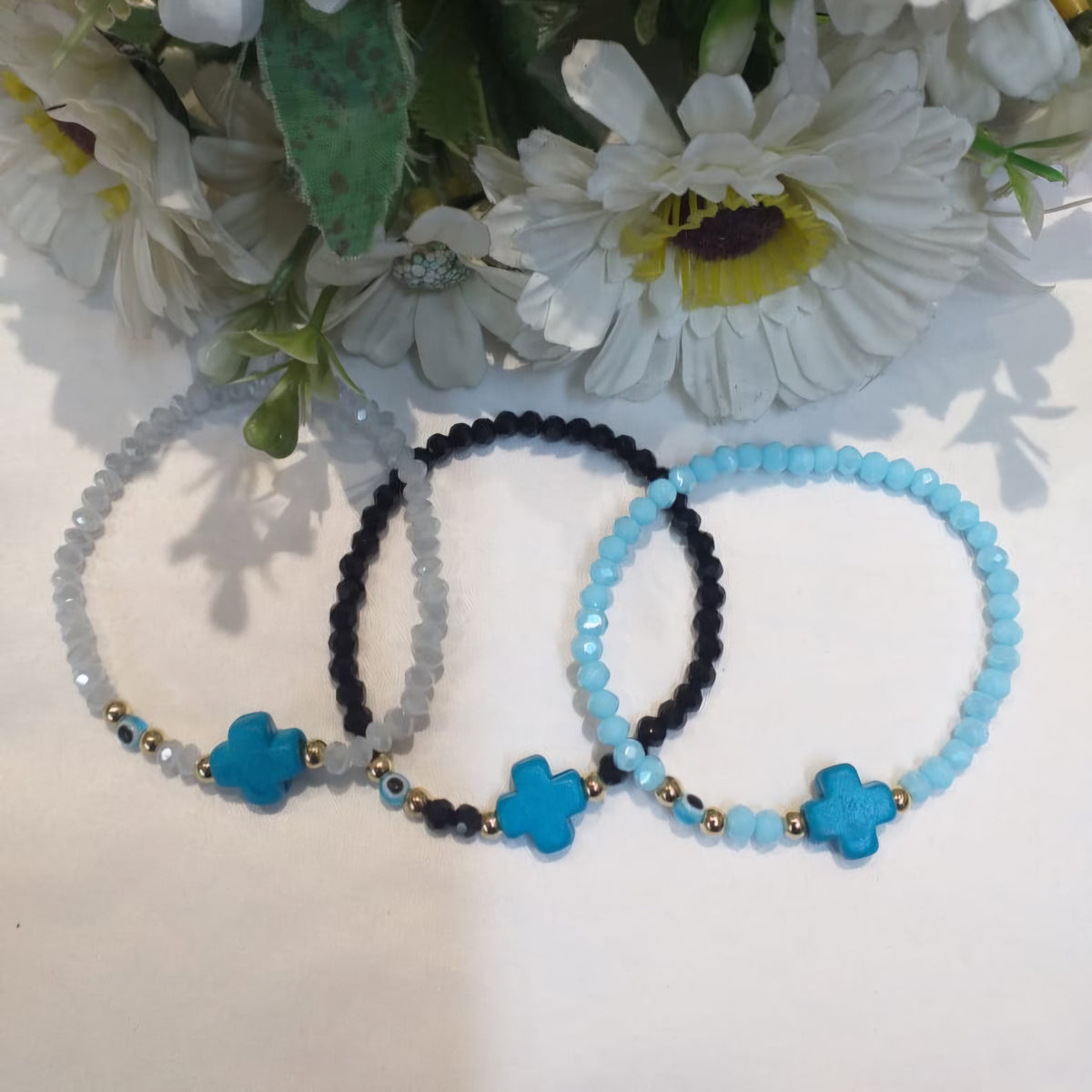 Square Cross Bracelets