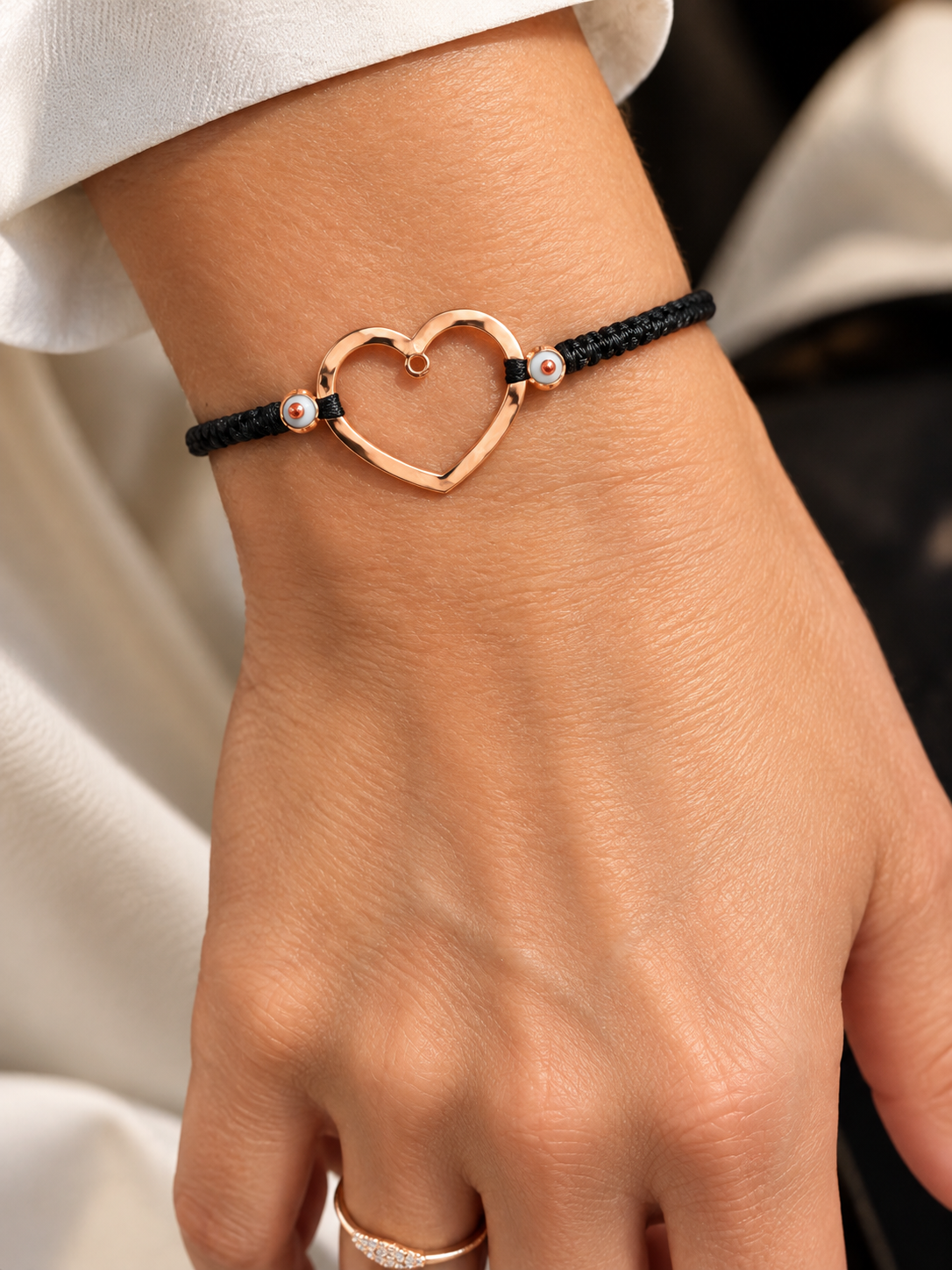 Rosegold Plated Heart Bracelet